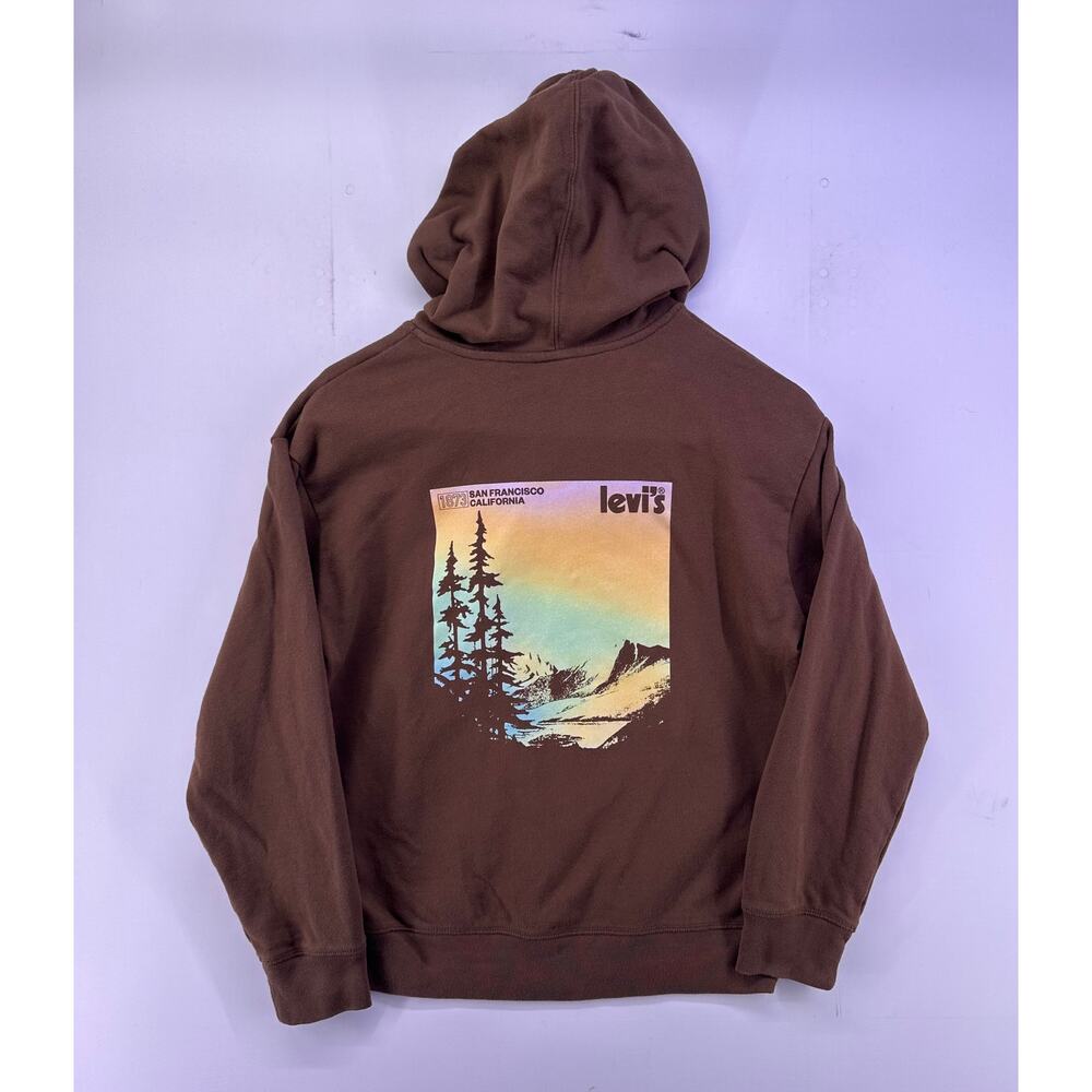 Levi’s 1973 San Francisco California Brown Hoodie Sz XS kids